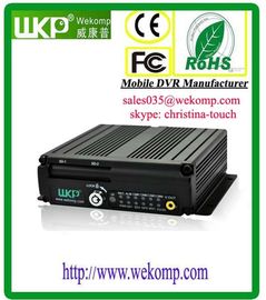 Anti-Vibration 4CH 3G WIFI GPRS GPS Mobile DVR H.264 Compression