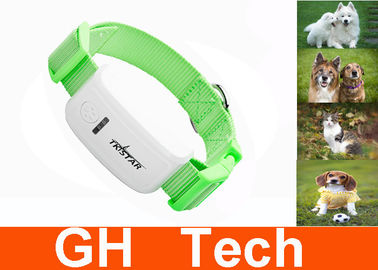 Small GSM GPRS Dog GPS Tracker , Quad Band Dog GPS Tracking Collar