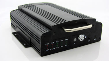 4 CH CCTV 1T HDD Mobile DVR Recorder SD Card Video Compression , Bus DVR